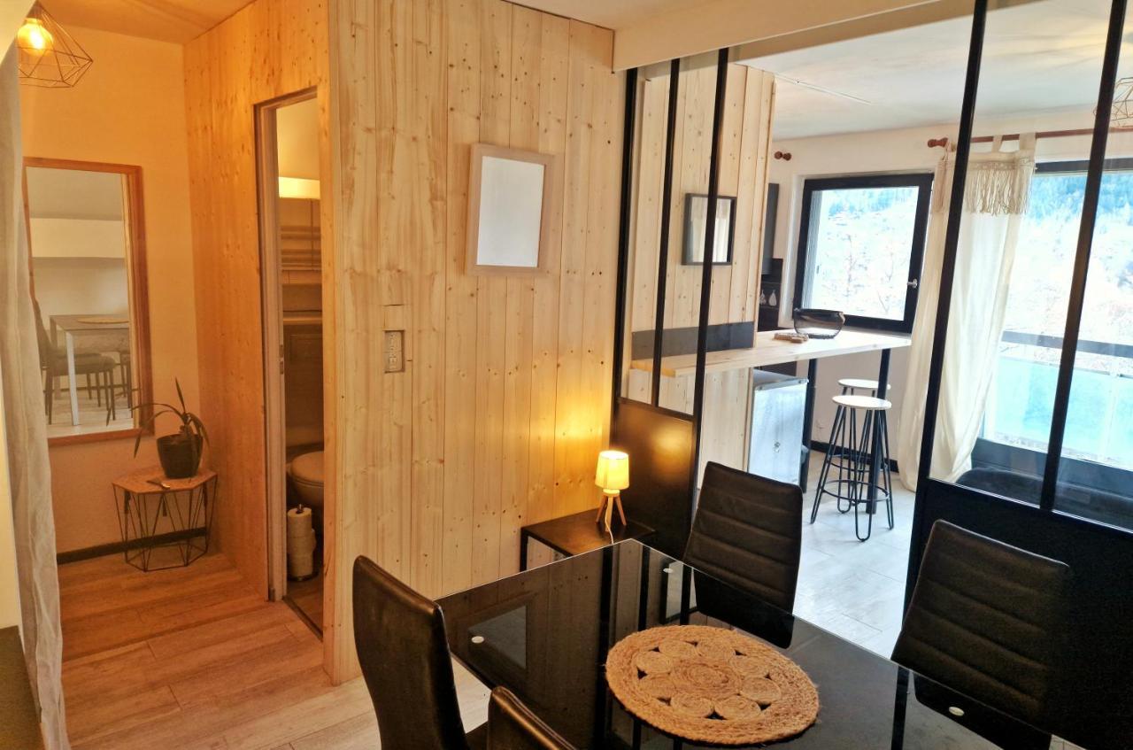 Charmant Studio Saint-Gervais-les-Bains Exterior foto